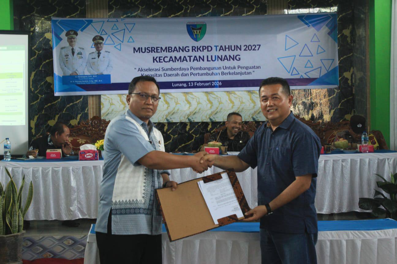 MUSRENBANG RKPD KECAMATAN LUNANG TAHUN 2027