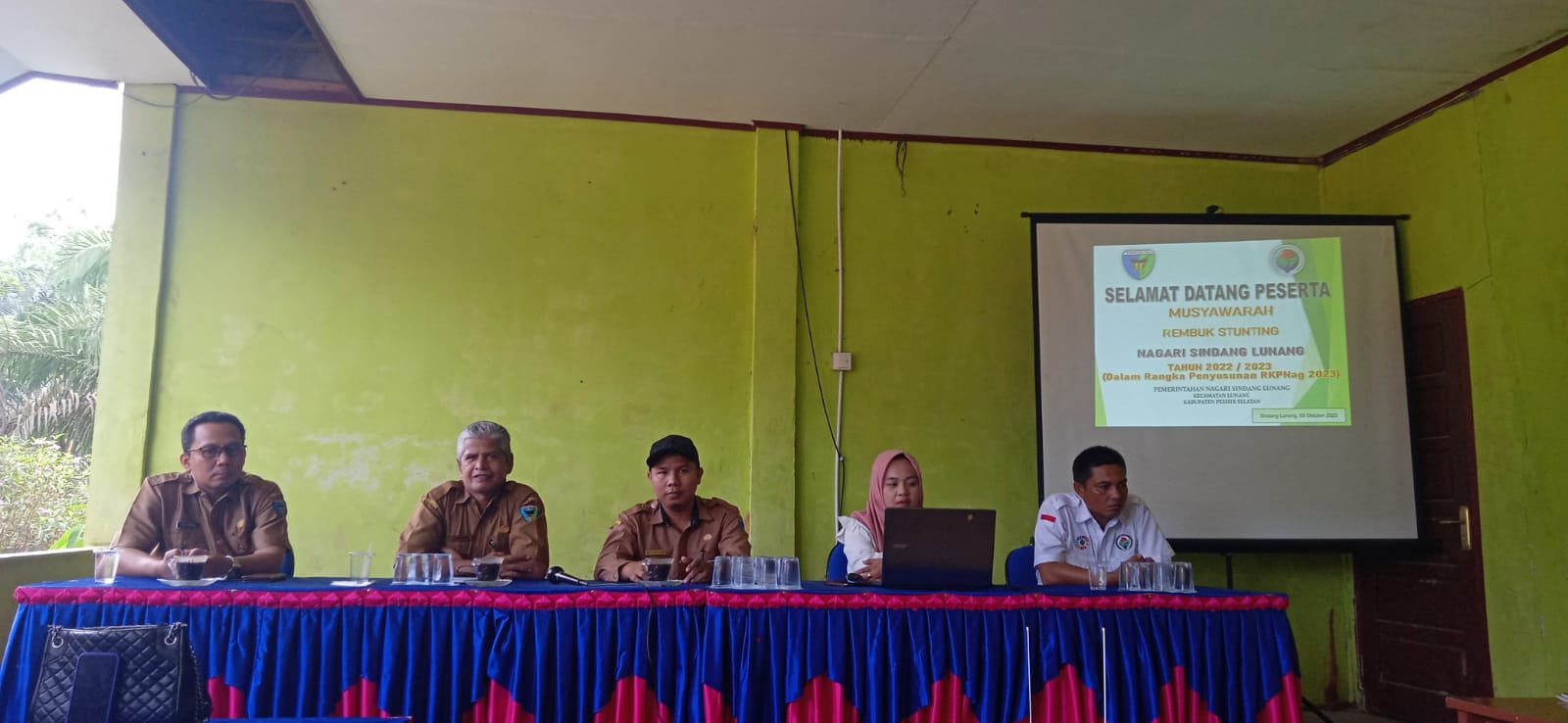 Rembuk stanting di nagari sindang lunang 