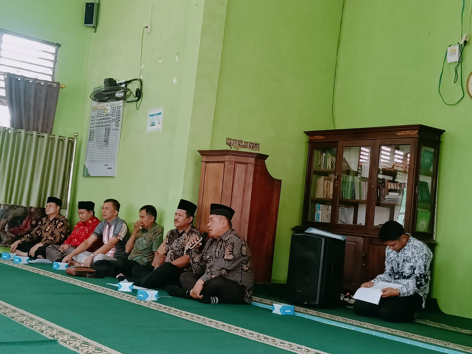 Giat persiapan wirid remaja di kecamatan lunang 