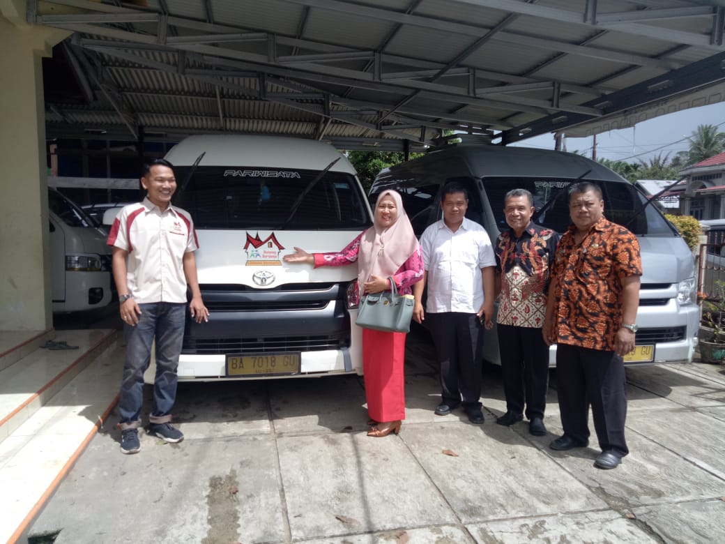 Kunjungan sekcam sluma di kec lunang 