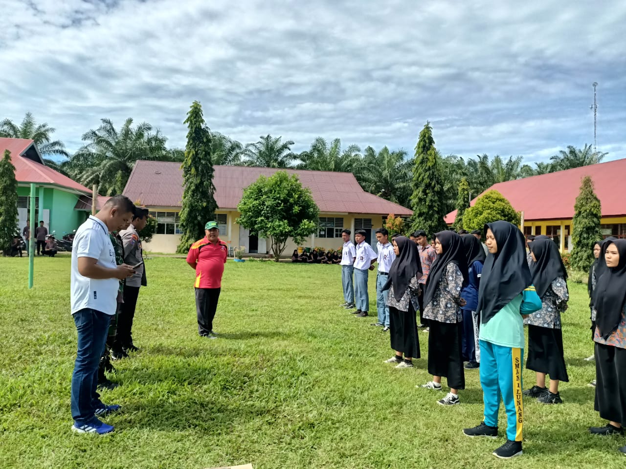 Paskibra Kecamatan Lunang di Seleksi