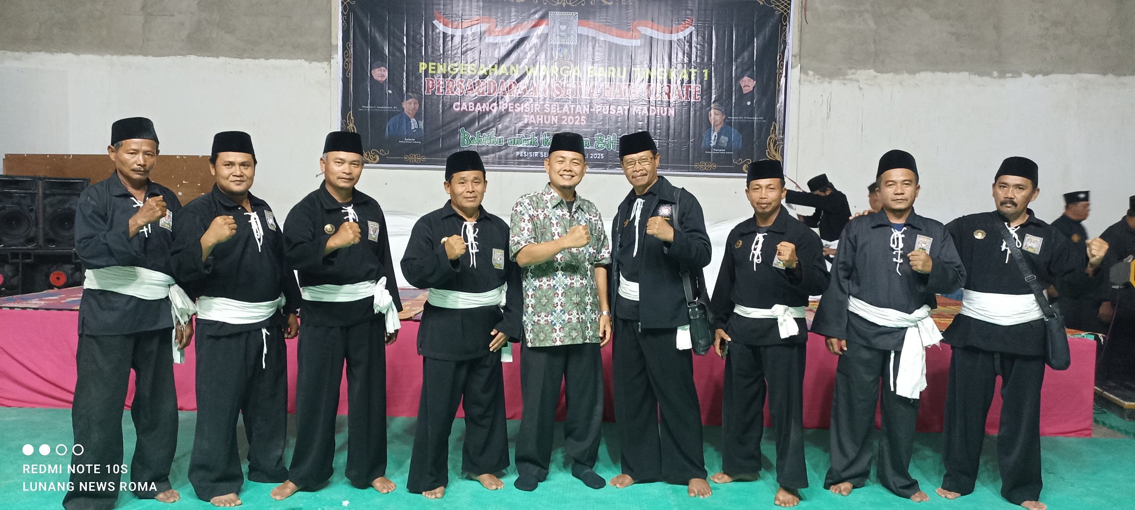 124 Warga Baru PSHT Cabang Pesisir Selatan Resmi Disahkan