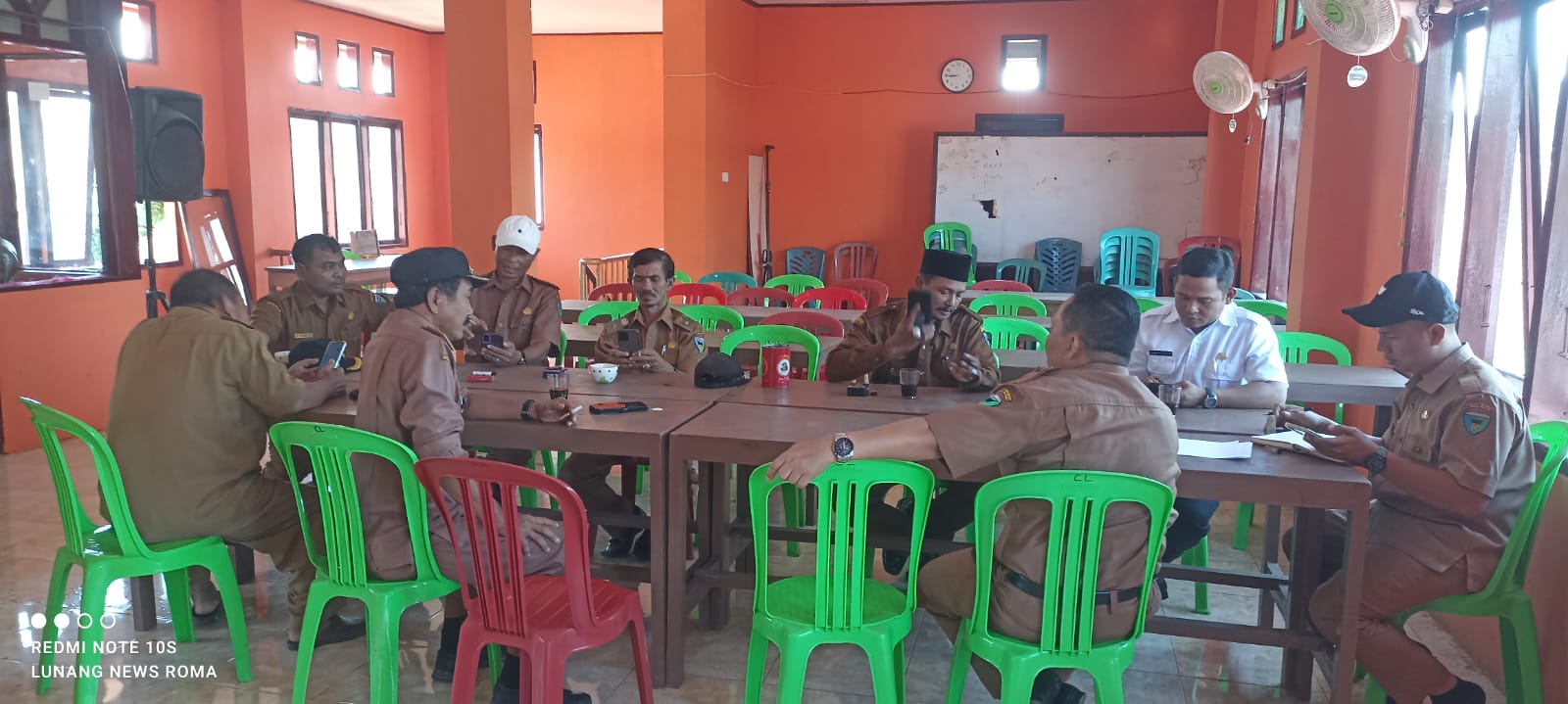 Wali Nagari se-Kecamatan Lunang Gelar Rapat Perdana Bahas Persiapan Musrenbang Nagari