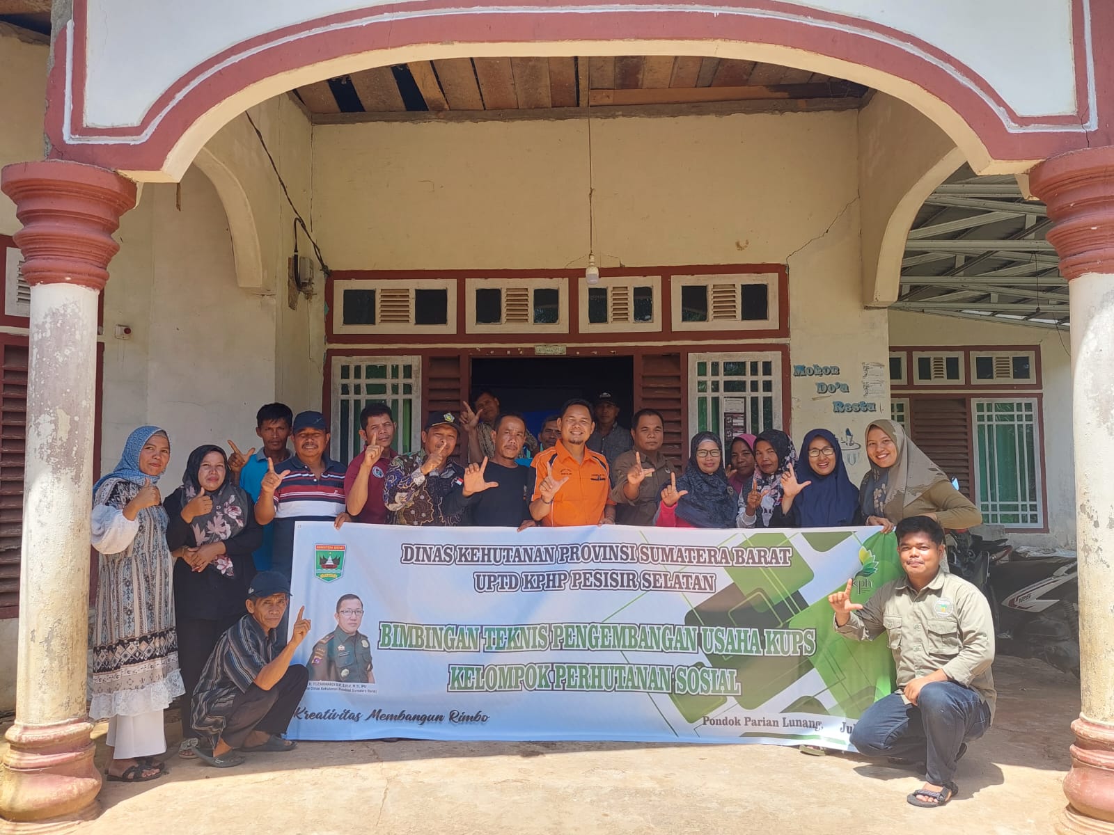 Camat Lunang Hadiri Bimtek KUPS 