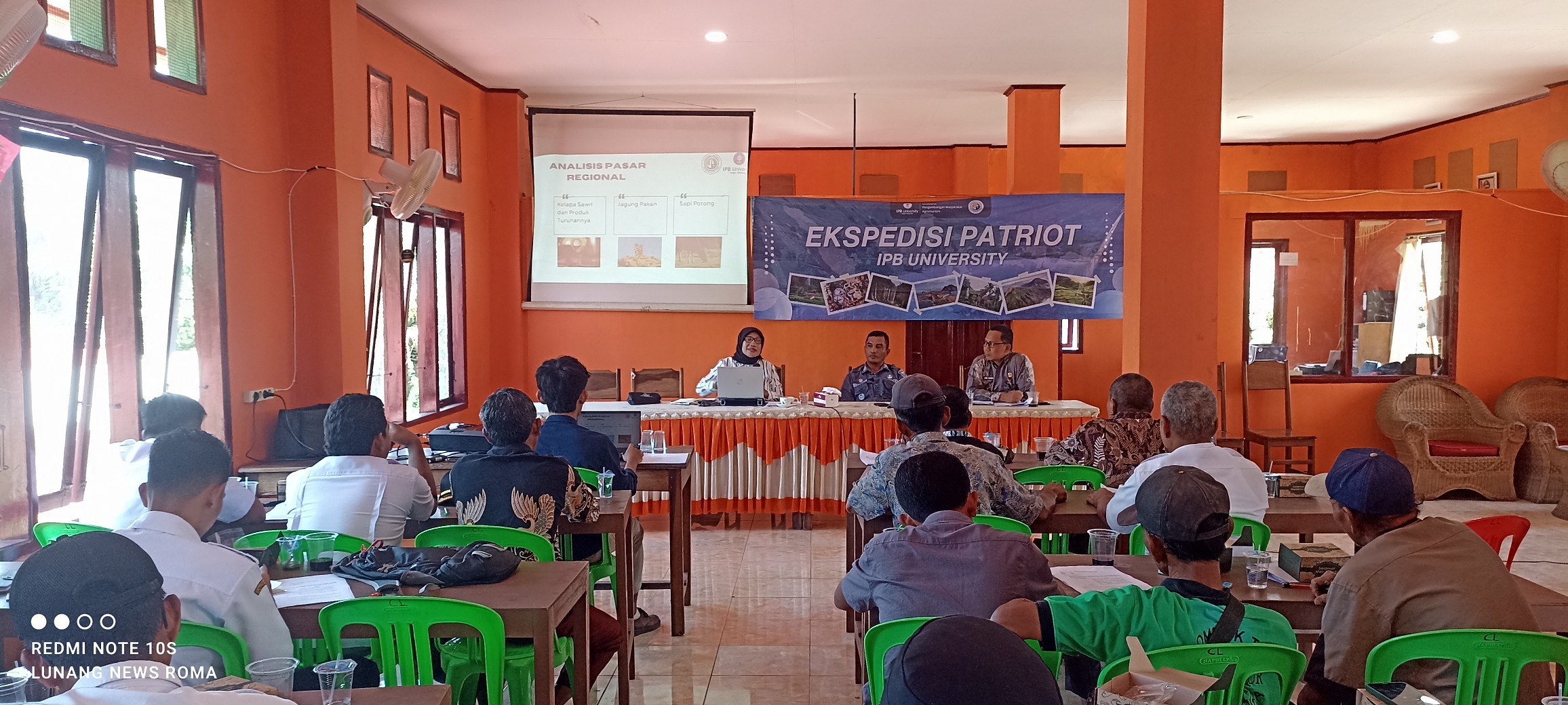 FGD Lanjutan Tim Patriot IPB Bahas Skoring Potensi Komoditi Unggulan di Kecamatan Lunang