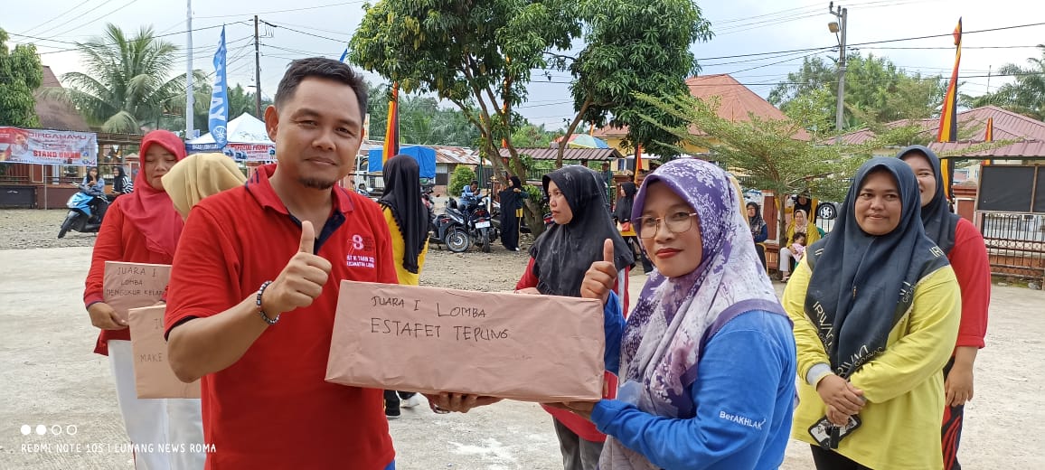 Lomba PBB Gembira meriahkan HUT RI Kecamatan Lunang