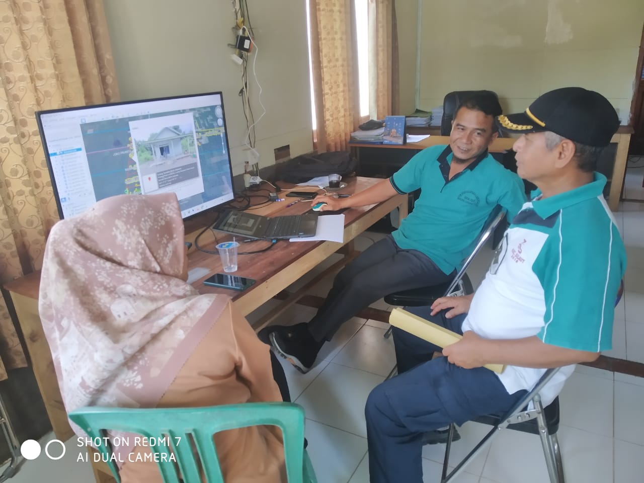 Kasi Pemerintahan Lakukan Monitoring