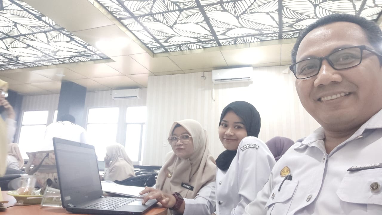 Pejabat OPD Kecamatan Lunang Selesaikan Entry BMD di Aplikasi SIPKDBMD