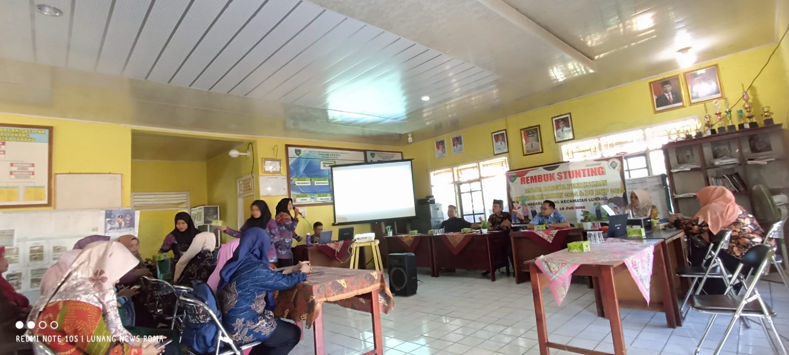Nagari Lunang Rembuk Stunting, Sekcam : Perlu di tangani bersama